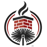 Chimney Sweep Warwick NY logo: a brick chimney and sweep brush